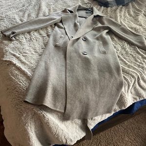 Carly Jean cotton trench coat